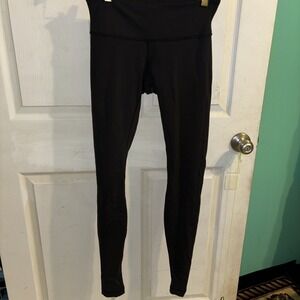 Lululemon Size 6 Women's Black Full Legging Activewear